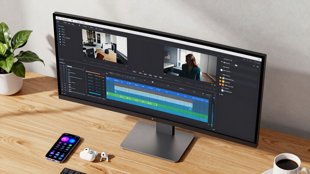 best ultrawide monitors for YouTube editing