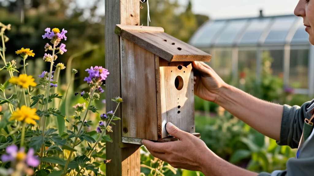 best bee houses for gardens