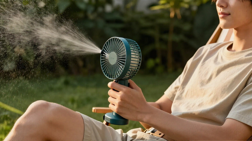 best cordless misting fans