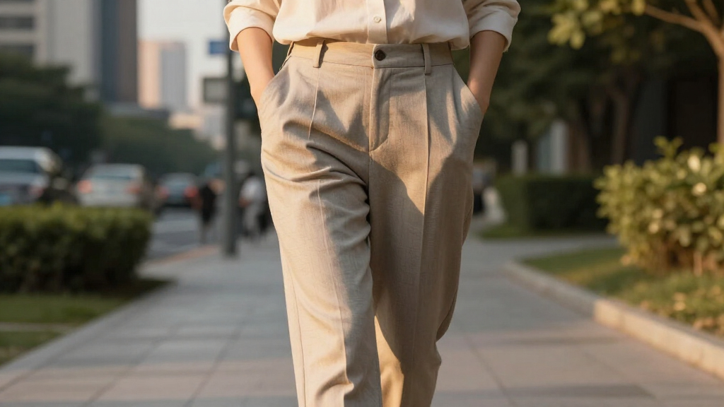 best neutral tailored trousers
