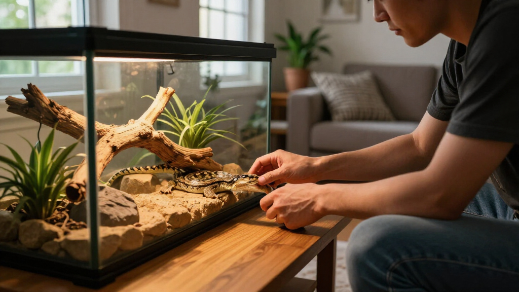 reptile terrarium enclosure 120 gallon