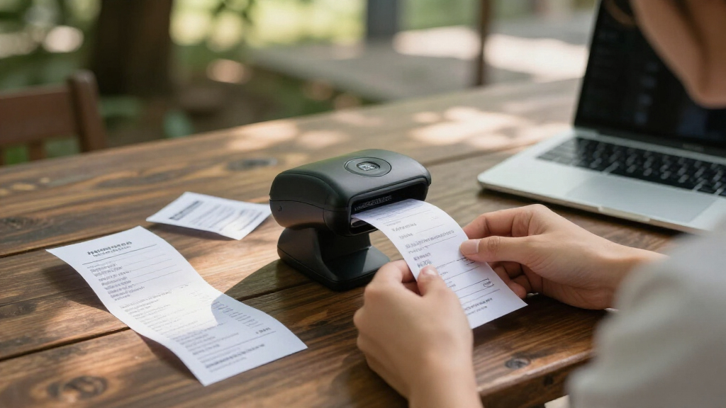 receipt scanners for bookkeeping