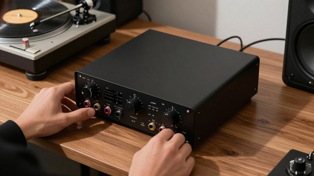 phono preamp with adjustable loading