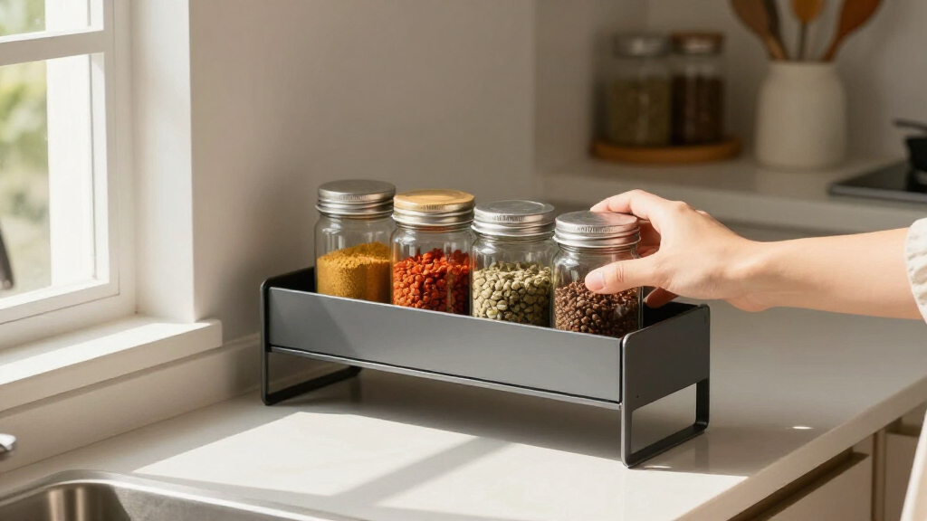 best space-saving spice rack organizers