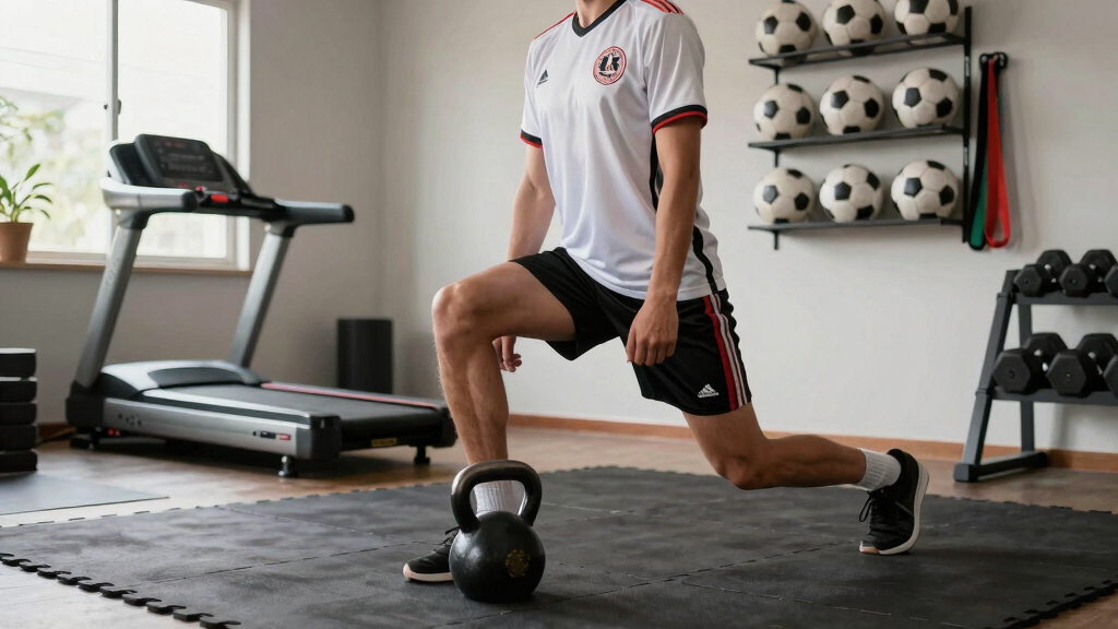 home gym equipment for soccer fans