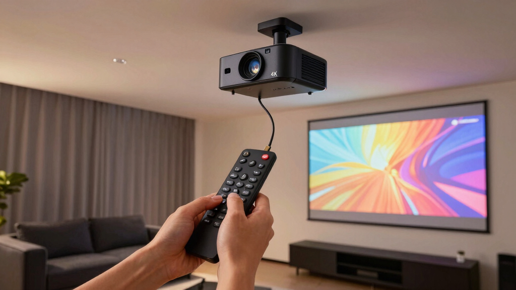 4K projectors for media rooms