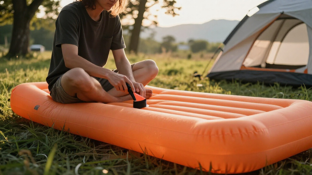 inflatable camping mattresses
