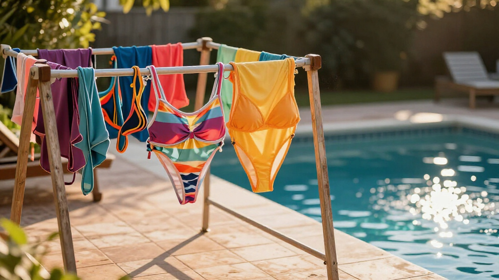 outdoor drying racks for swimwear