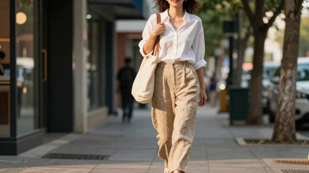 best women's linen trousers