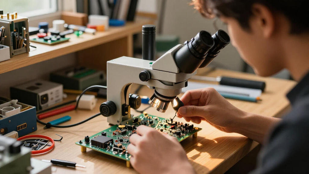 best stereo microscopes for electronics work