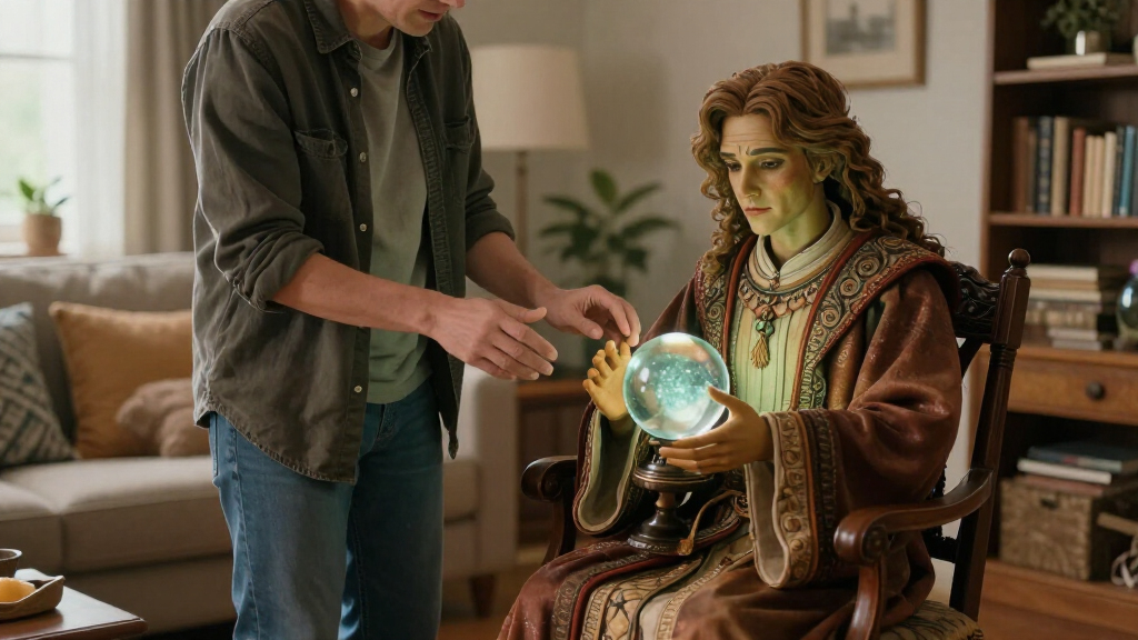 best life size animatronic fortune teller