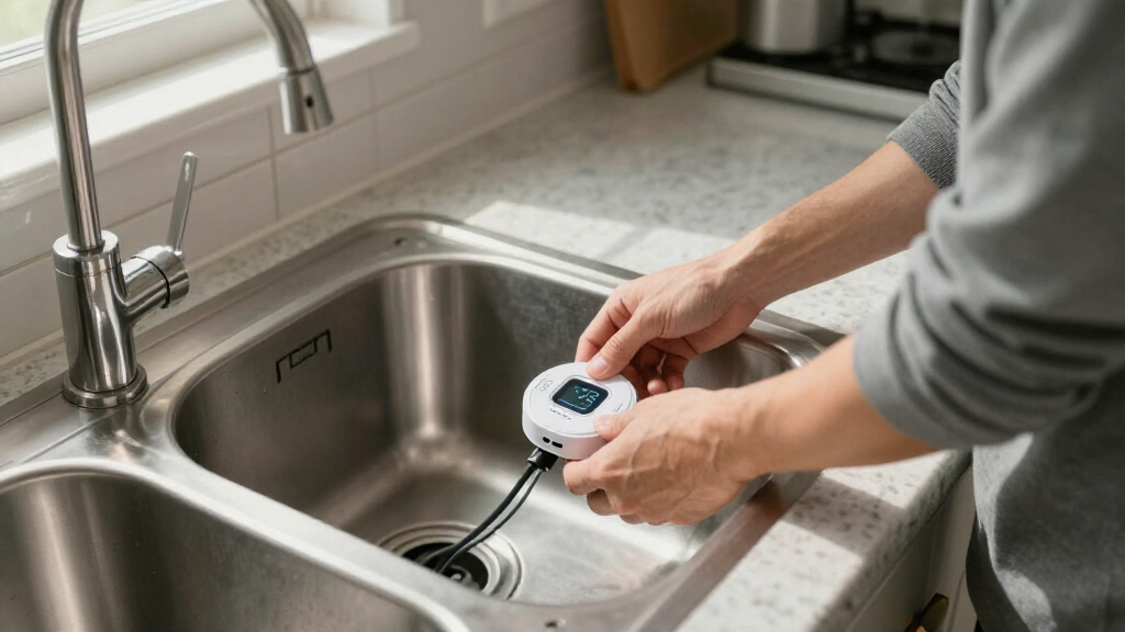 smart home water leak detectors