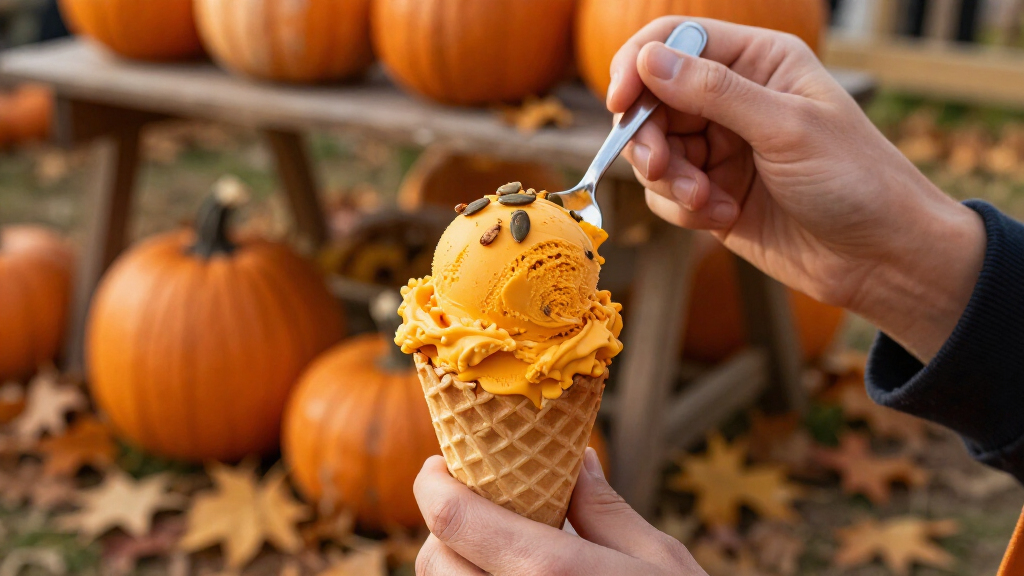 pumpkin ice cream