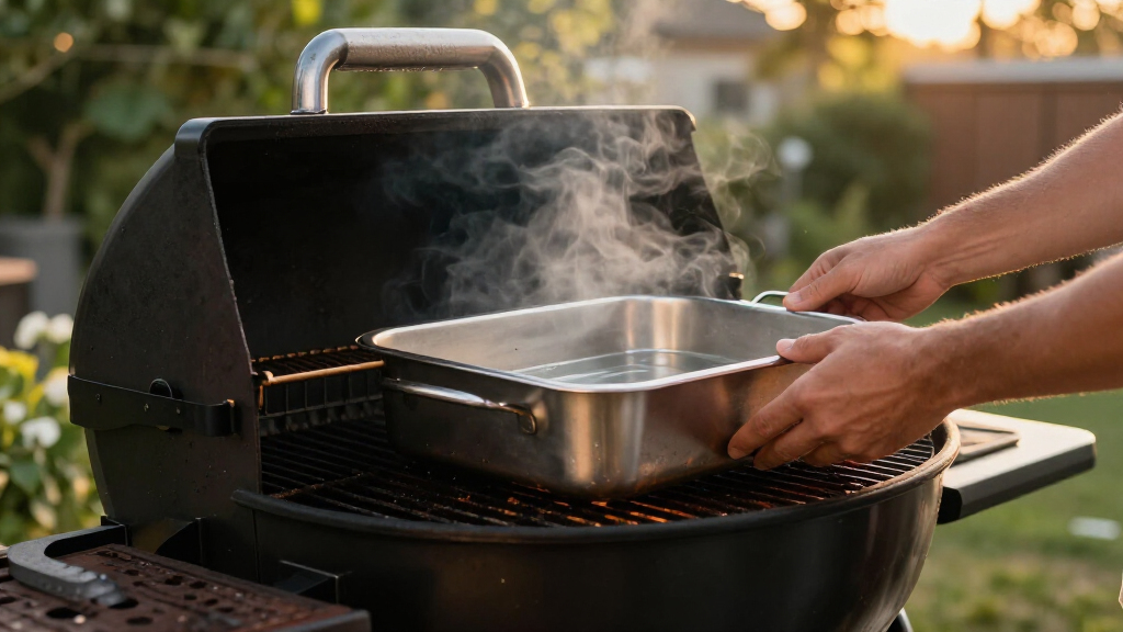 smoker water pan