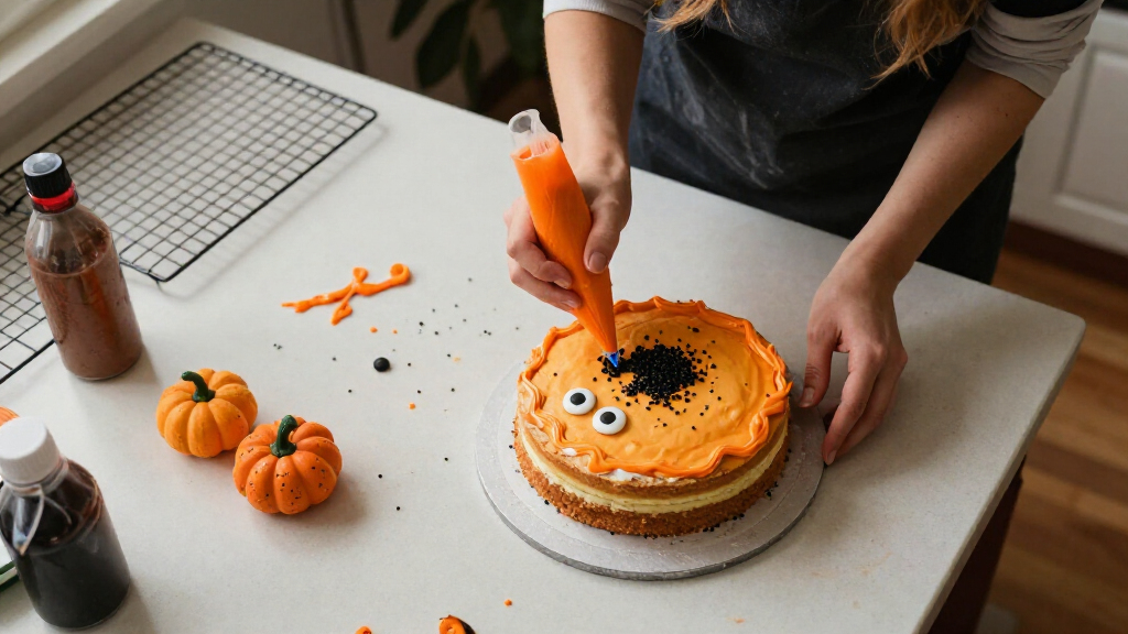 Halloween cake decorating supplies