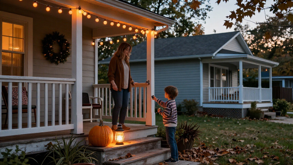 solar powered Halloween decorations