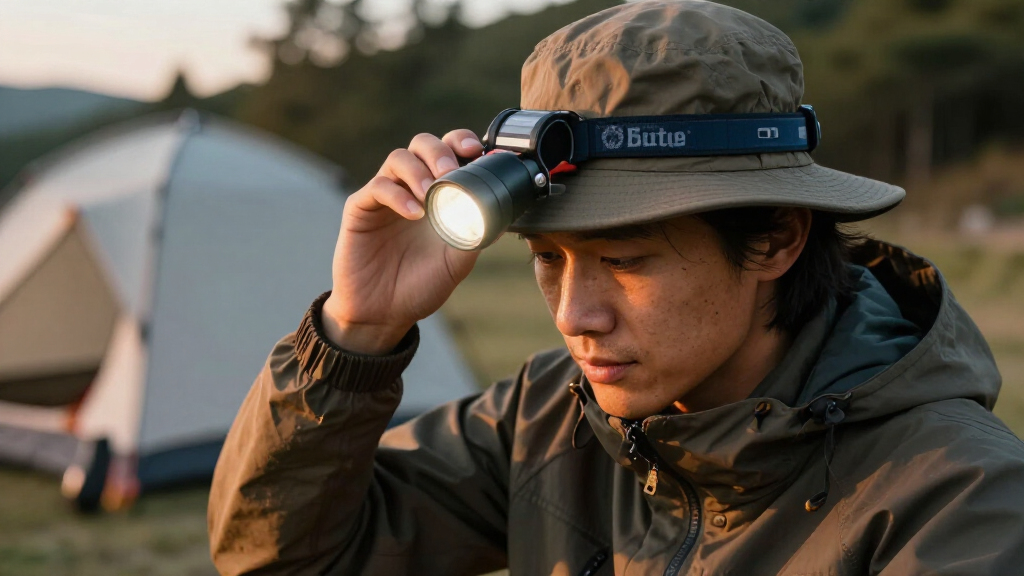 rechargeable headlamp for overlanding