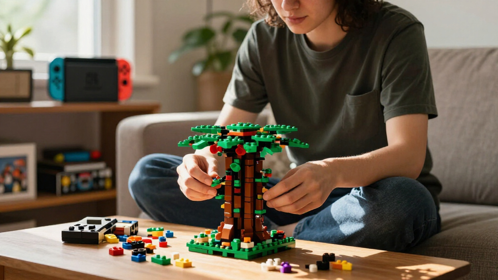 lego zelda great deku tree set