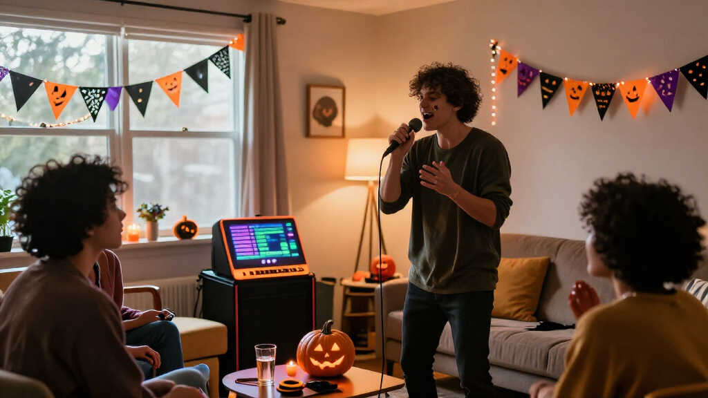 Halloween karaoke machines for parties