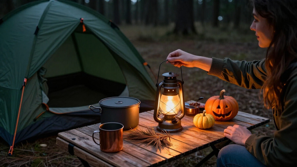 halloween camping lanterns
