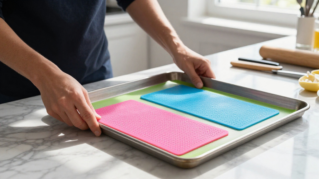 silicone baking mats set
