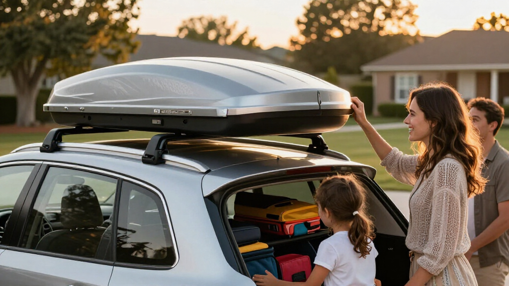 best roof cargo box for family road trips
