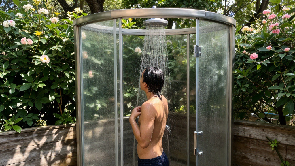 best outdoor shower enclosure kit