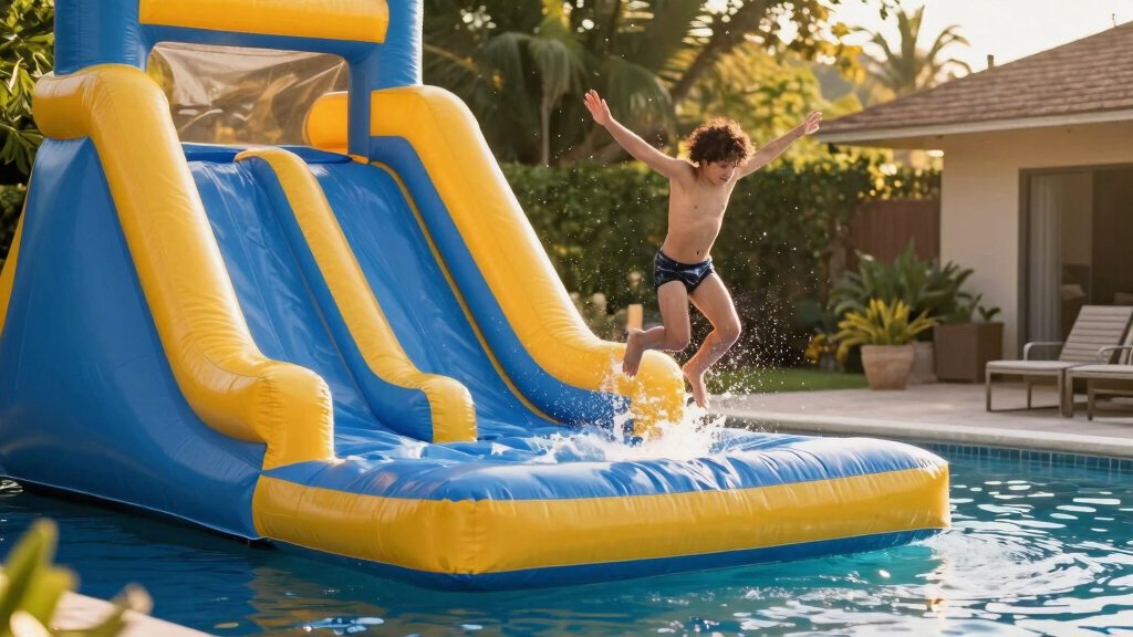 12 Best Inflatable Water Trampolines With Slides for Summer Fun in 2026