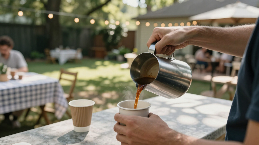 best countertop coffee urn for parties stainless