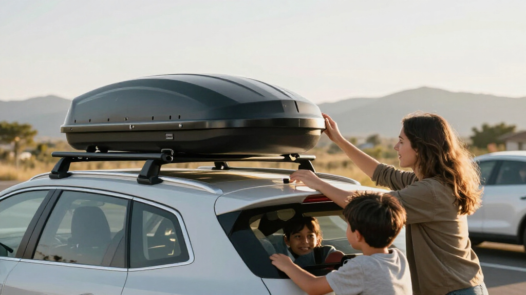 best rooftop cargo box for family road trips