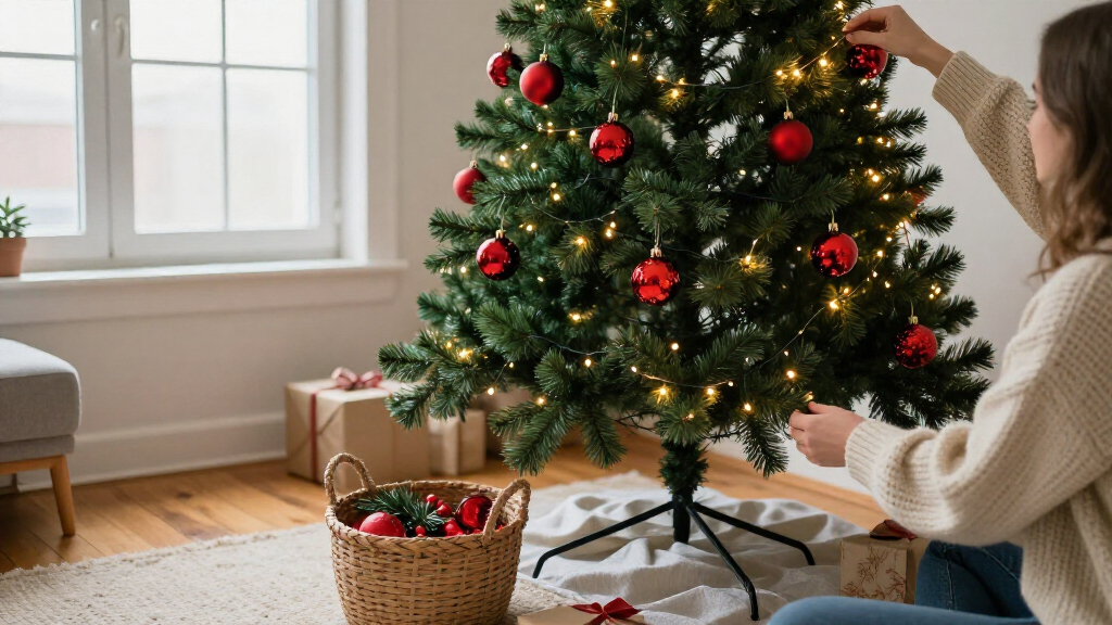 artificial Christmas trees
