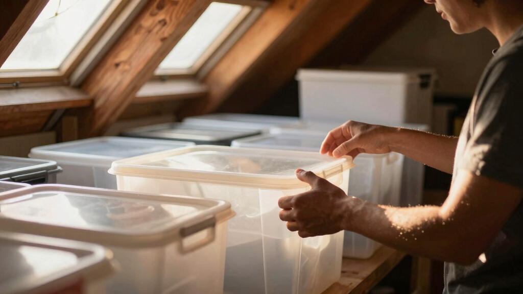 best attic storage organizers
