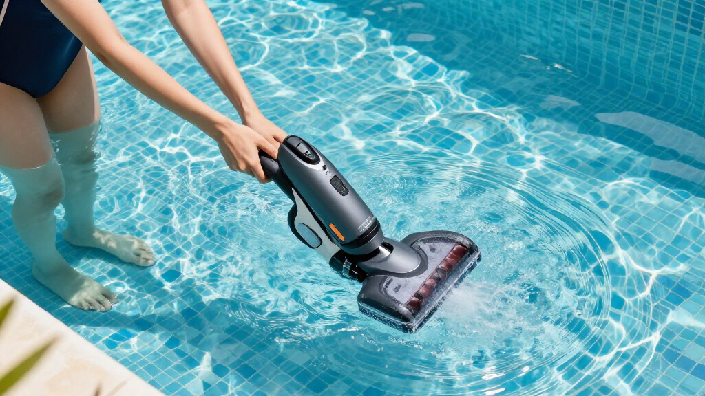 battery powered pool vacuum