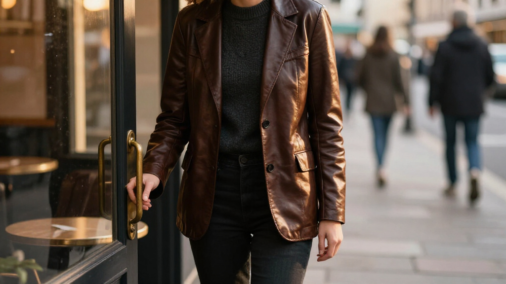 best leather blazers