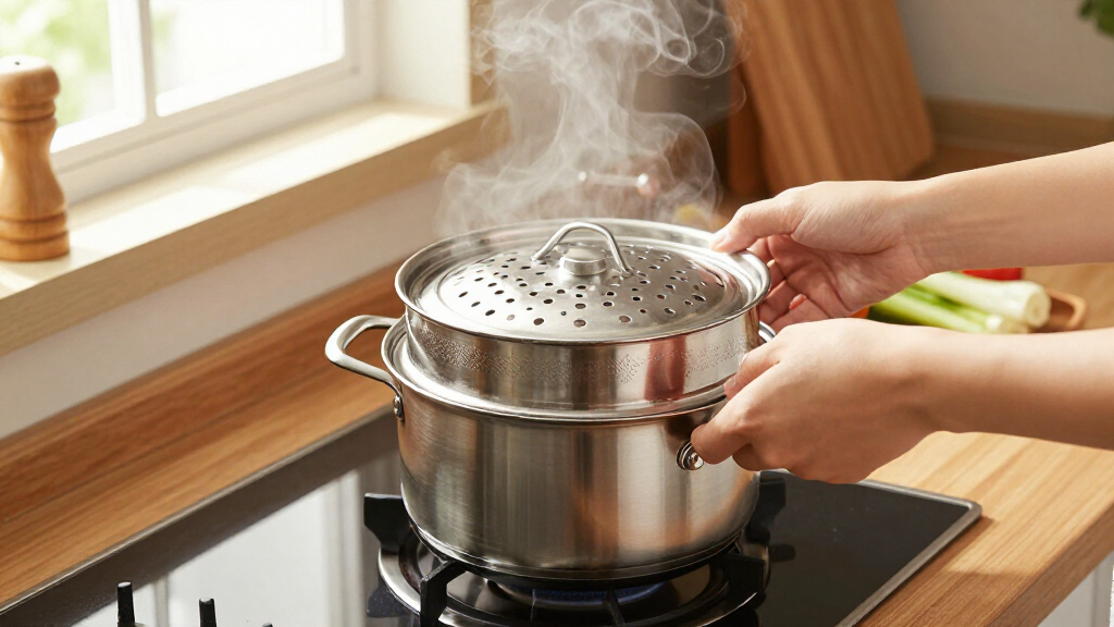 stainless steel steamer insert