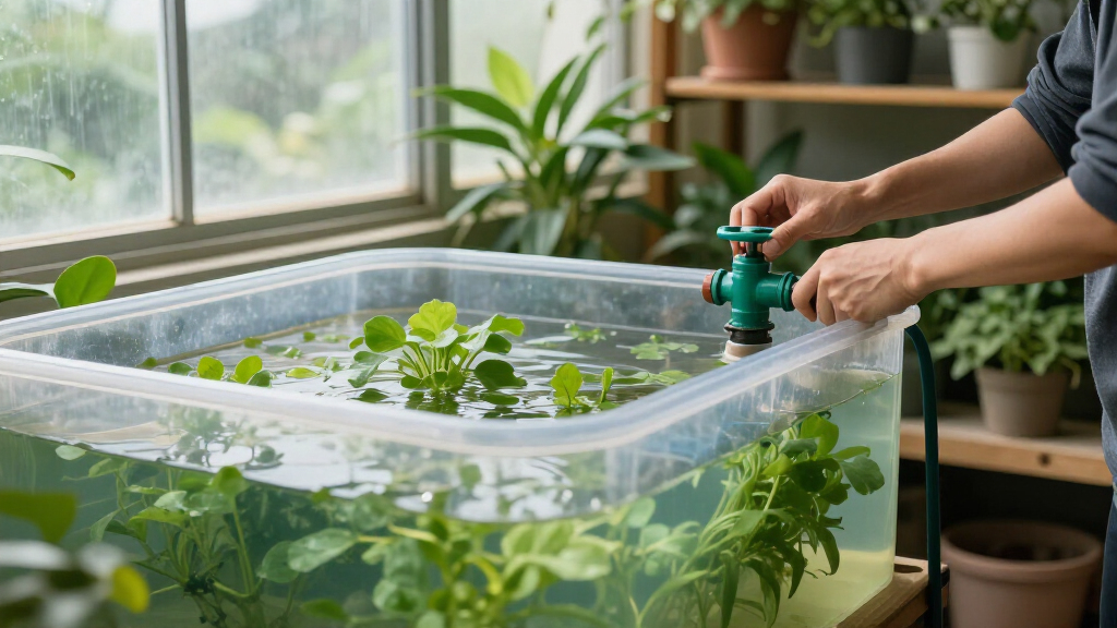 best reservoir tank for hydroponics