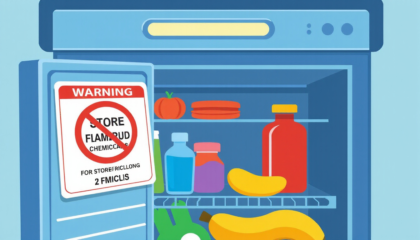 Why Storing Flammable Items in Your Freezer is a Recipe for Disaster: Essential Safety Tips!