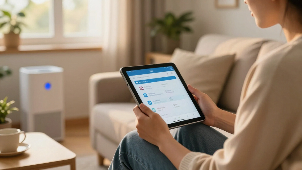 smart dehumidifier with app alerts caregiver