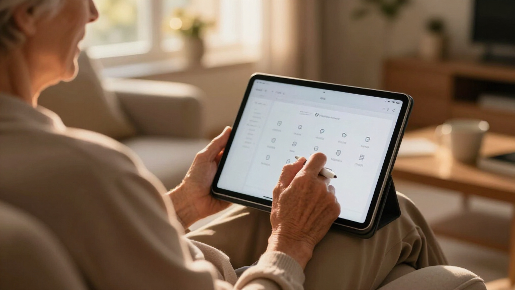 senior-friendly tablets and accessories