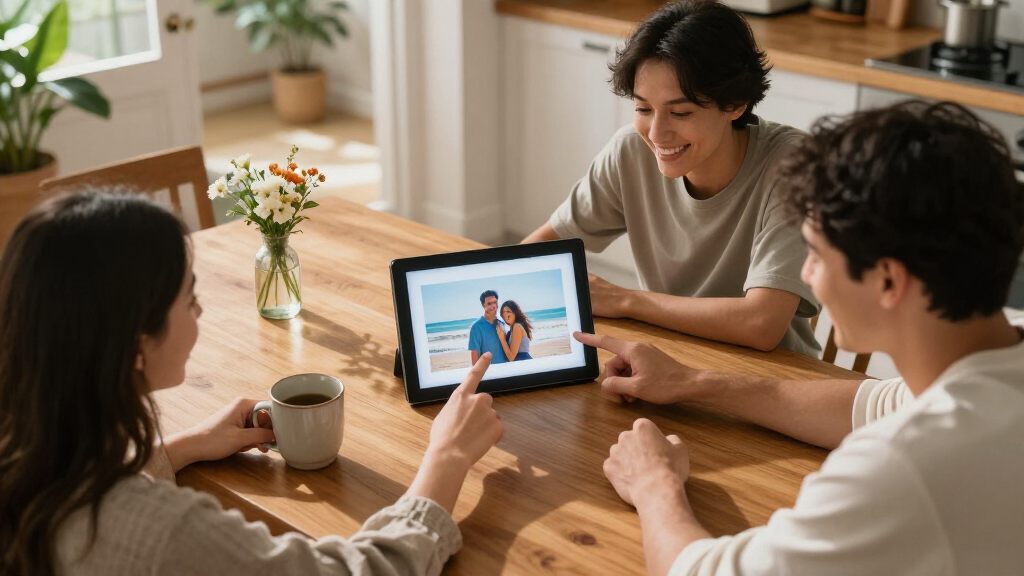 digital photo frames for couples
