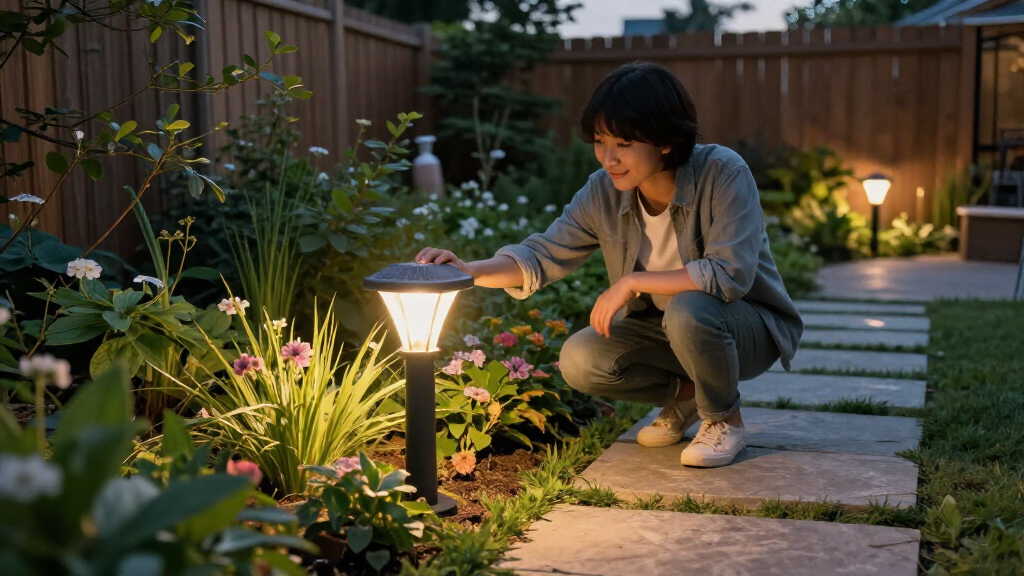 solar path lights