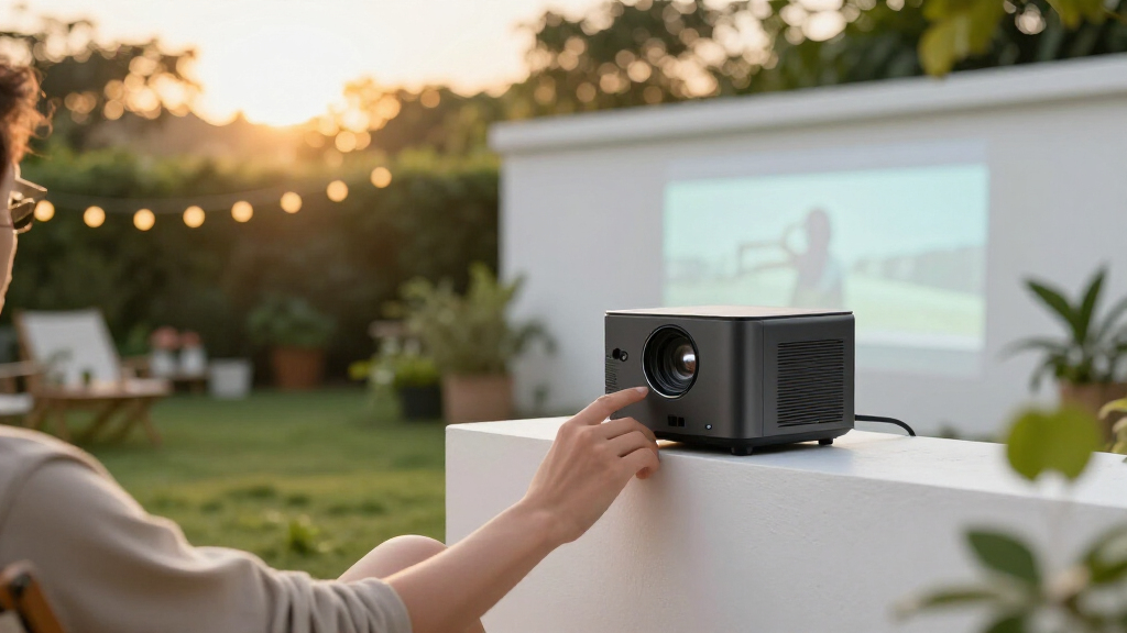 portable outdoor projectors