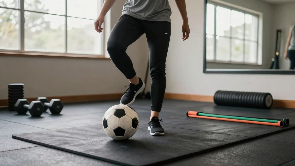 home gym soccer training equipment