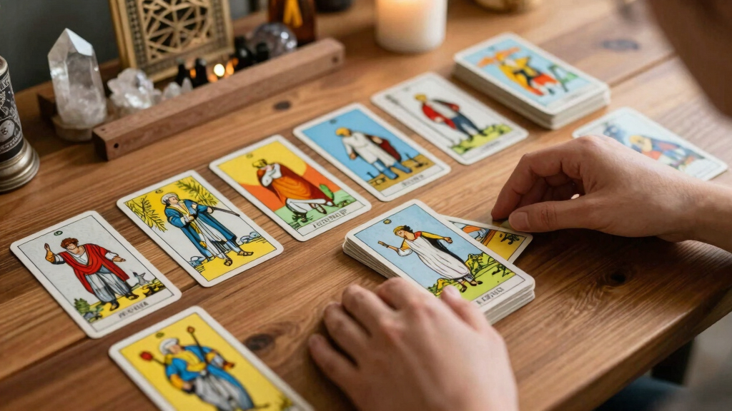 tarot and oracle card decks