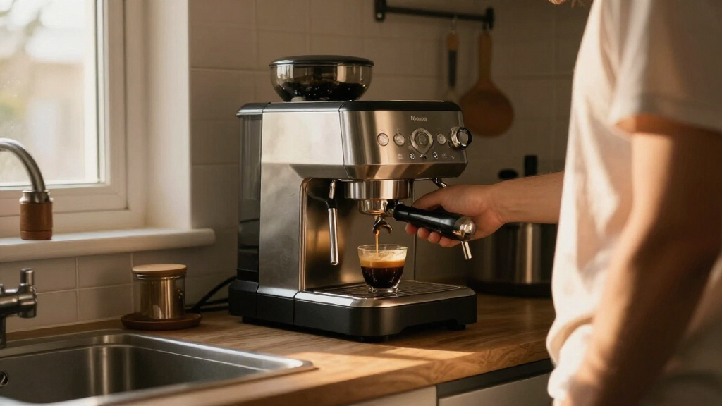best lever espresso machine for low counter clearance