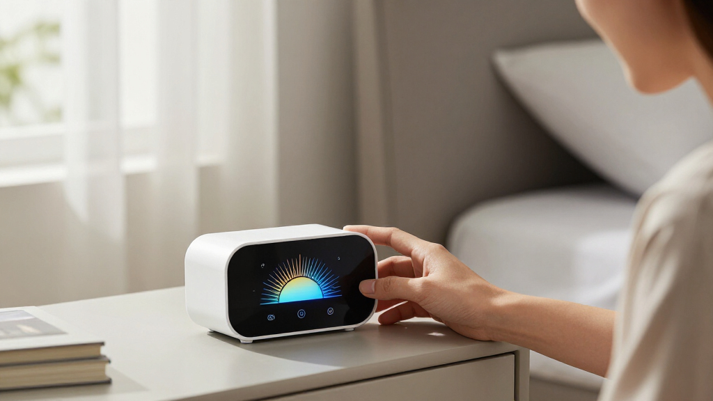 smart alarm clocks sunrise simulation premium