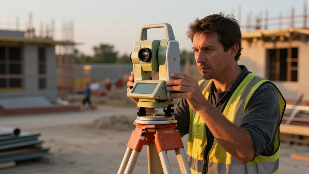 automatic optical level for construction layout