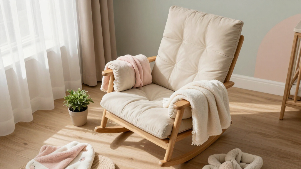 luxury nursery rocking chairs