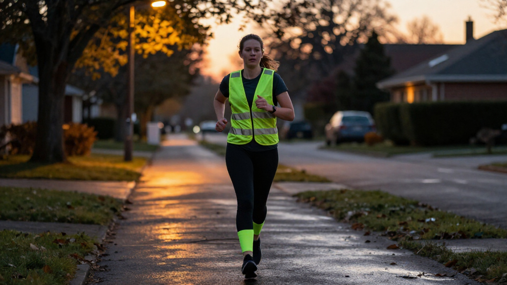 running reflective gear