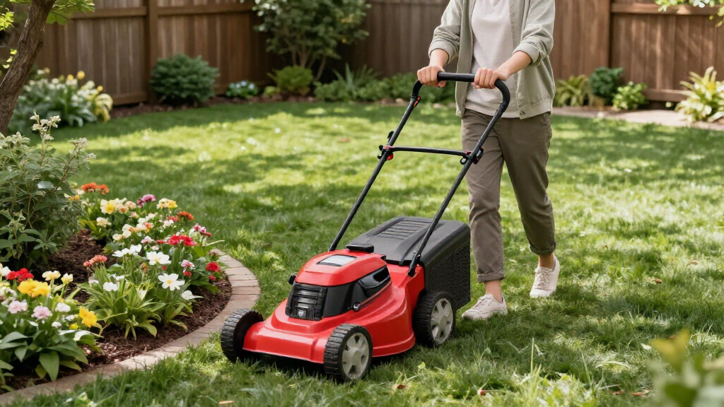 electric lawn mower
